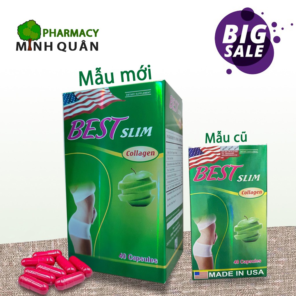 Giảm cân Best Slim Collagen ( dành cho người LỜN THUỐC )