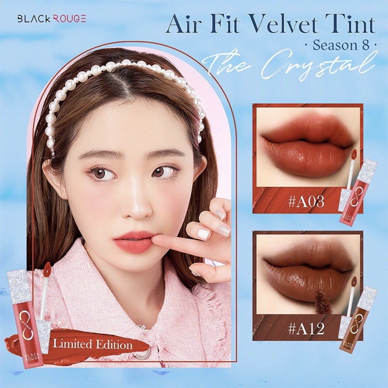 Son BlackRouge Ver8 - Son Kem Lì BlackRouge Air Fit Velvet Tint Ver.8 The Crystal | BigBuy360 - bigbuy360.vn