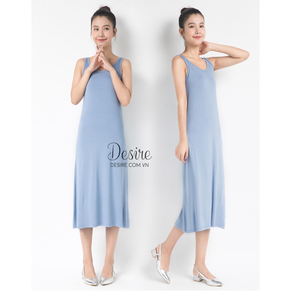 [Kèm video] Váy thun sát nách sang trọng vải thun lạnh mịn mát mùa hè VNN-00101 | BigBuy360 - bigbuy360.vn