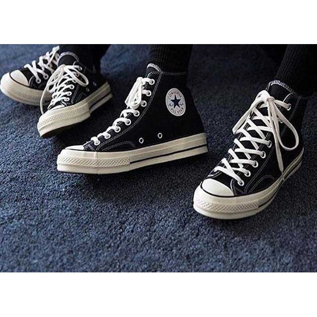 [XẢ KHO + FREESHIP] Giày thể thao Converse 1970s  đen đế trắng cổ cao