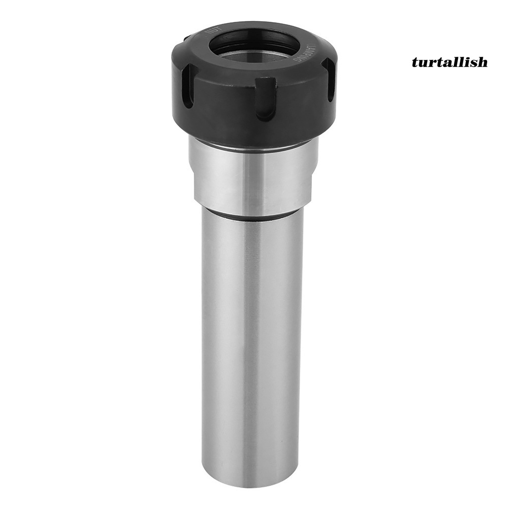 TURTALLISH C32-ER32 Straight Shank Chuck Small Sturdy Chromium Molybdenum Steel Straight Shank Milling Lengthen Tool for Milling Machine