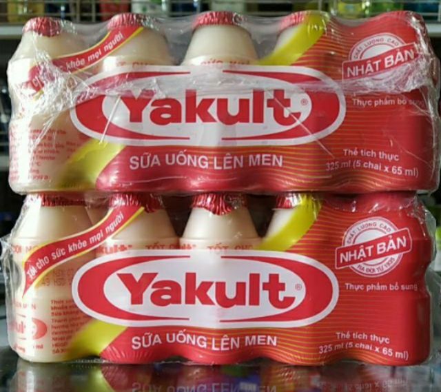 10 lốc Yakult 200.000. sữa uống lên men. Sữa chua. Tiêu hoá.