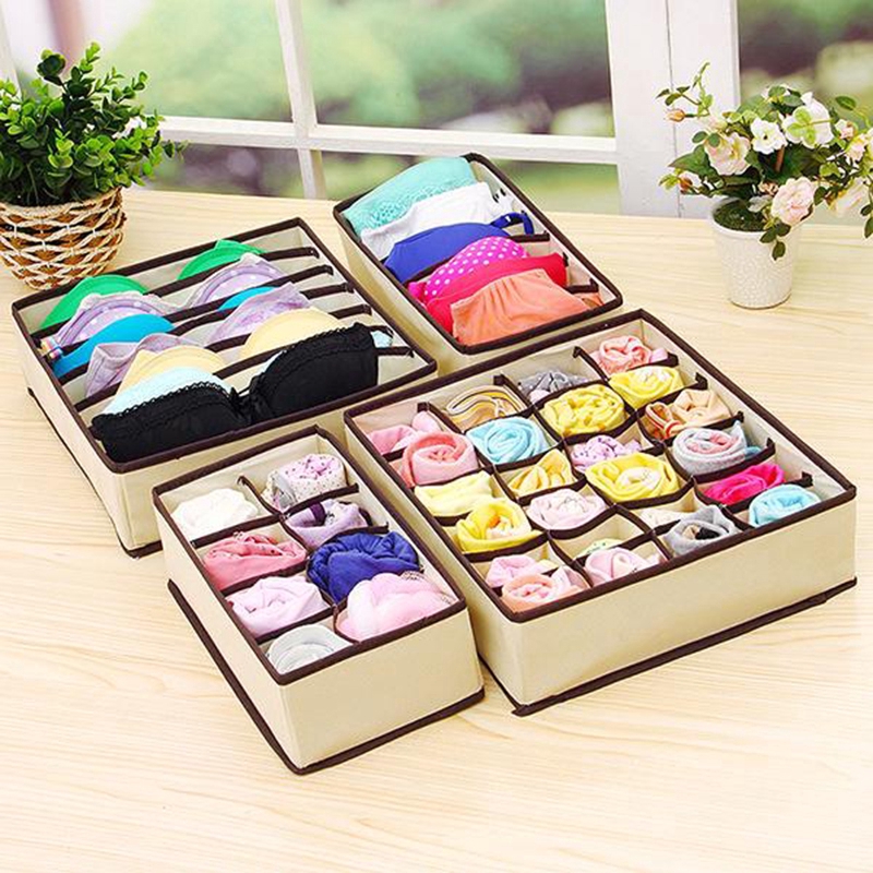 Hộp đựng đồ lót nhiều ngăn tiện lợi