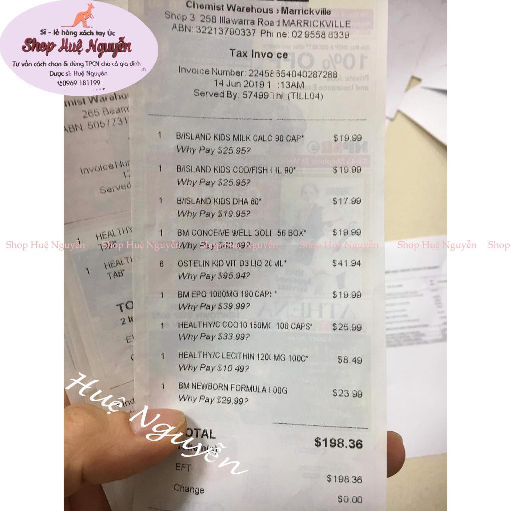 Canxi tatol- Viên uống Calcium Magnesium ( total canxi magie) blackmores 200 viên (ÚC) | BigBuy360 - bigbuy360.vn