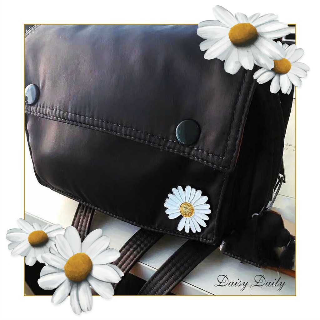 HUY HIỆU, TRÂM CÀI ÁO BALO CÚC HOẠ MI DAISY GD PEACEMINUSONE