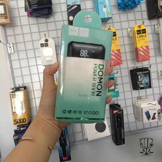 (BẢO HÀNH 6 THÁNG) Sạc dự phòng Hoco B29 10.000mah - CHÍNH HÃNG HOCO- nhiều màu, dung lượng chuẩn, có đèn led hiển thị