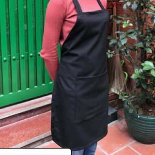 tạp dề màu đen