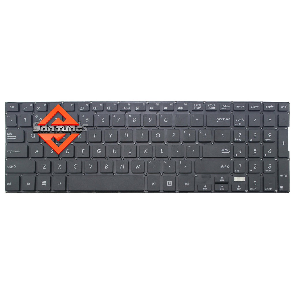 Bàn Phím Laptop ASUS TP500 TP500L TP500LA TP500LB TP500LN chuẩn US Cáp cong
