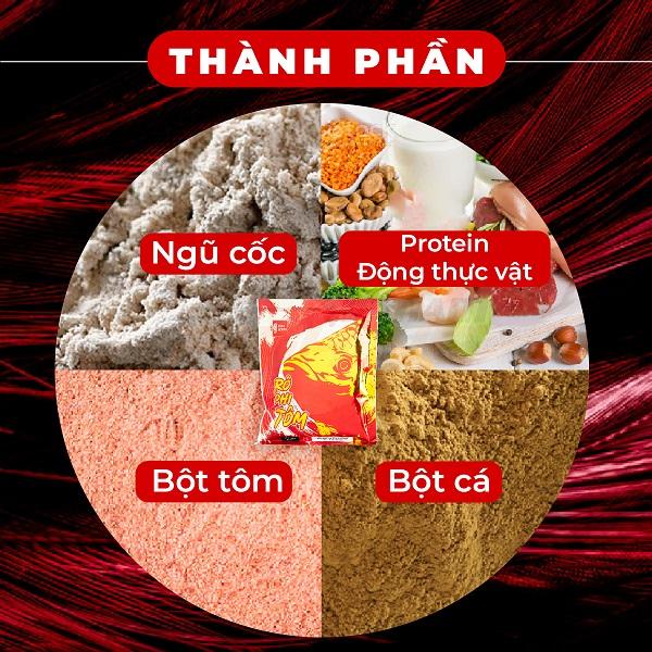 01 Gói Rô Phi Tôm Kim Long, chuyên câu cá Rô Phi, Diêu Hồng v.v.
