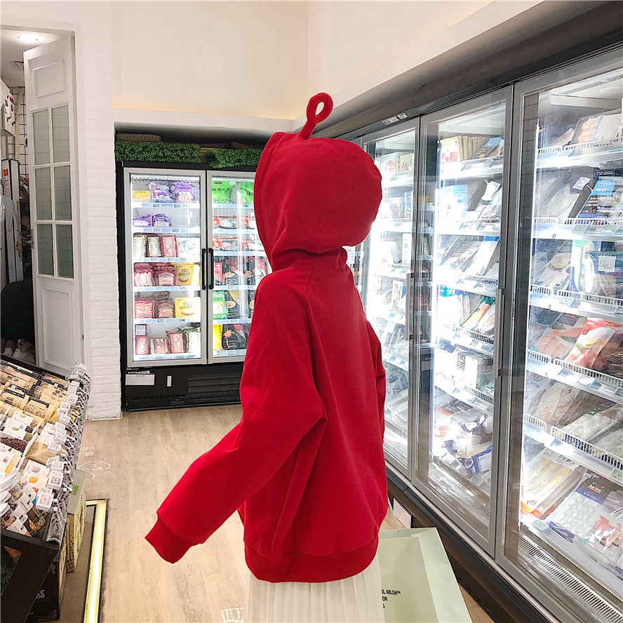 Áo có nón tay dài ấm áp dễ thương cho nữ | BigBuy360 - bigbuy360.vn