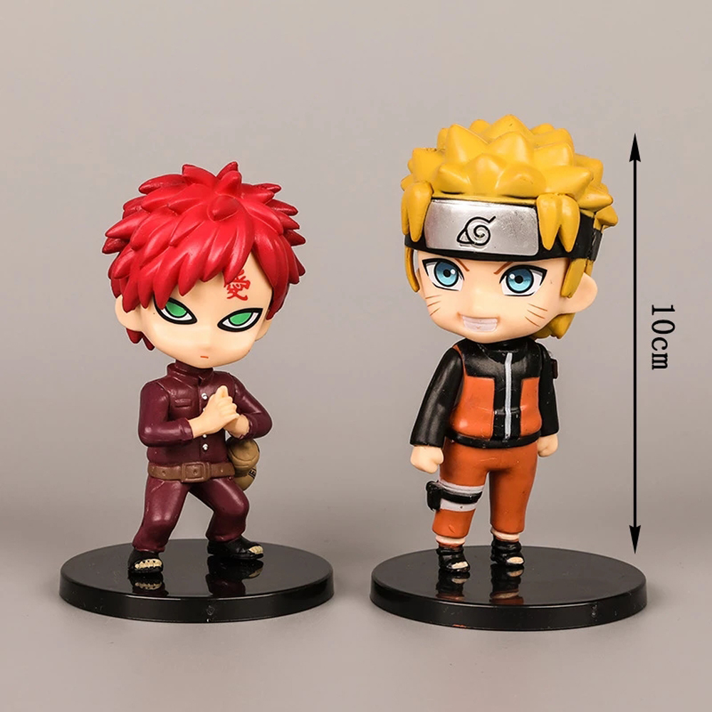 Set 6 Mô Hình Nhân Vật Naruto 10cm