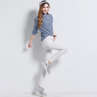Quần legging trơn mỏng nhiều màu