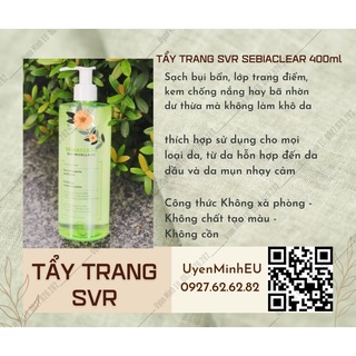 Sẵn tẩy trang svr 400ml - đủ bill - nội địa pháp