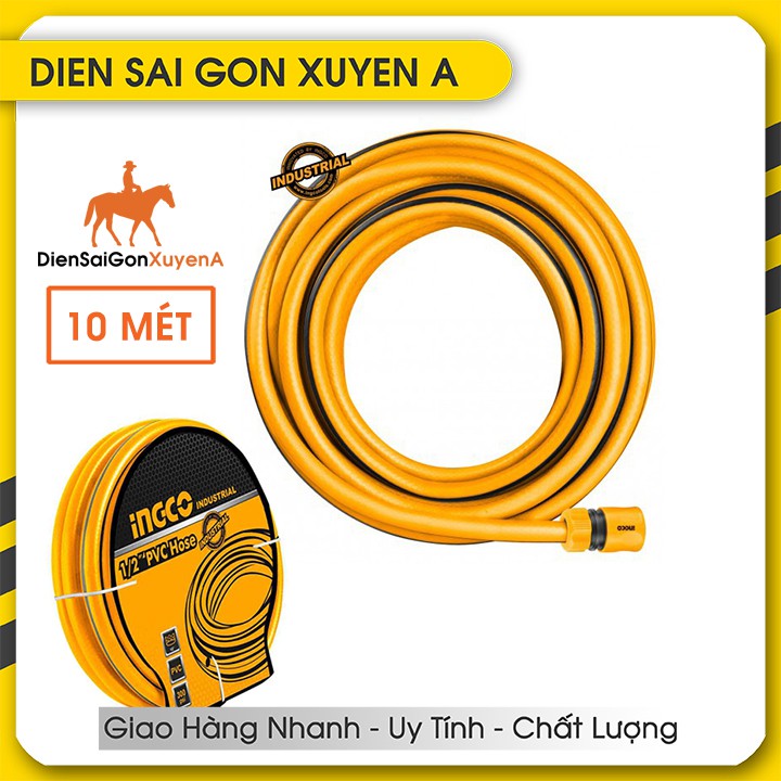 Ống nước mềm PVC 20 mét Fi14 INGCO HPH2001 TOTAL xanh