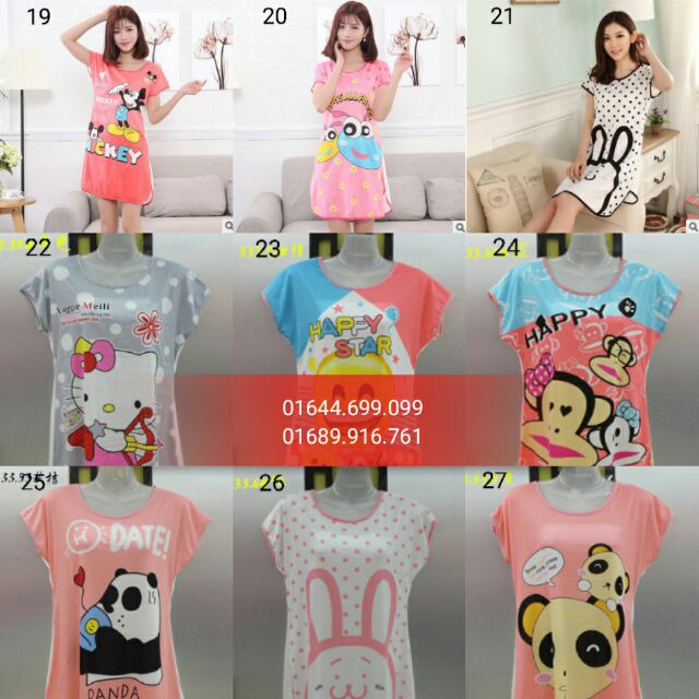 Combo 5 váy ngủ | BigBuy360 - bigbuy360.vn