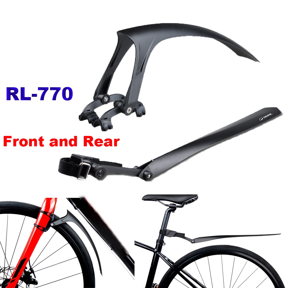 FENDER Dè Chắn Bùn Trước Sau Bằng Abs Nhiều Màu Siêu Bền Tháo Gỡ Nhanh Cho Xe Đạp Leo Núi Mtb Rl-770