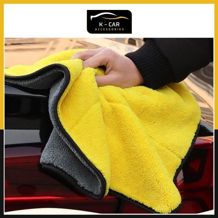 Khăn Microfiber Mềm Mịn Thấm Hút Nước Tốt Chuyên Dụng Lau Rửa Xe Hơi Ô Tô 3M