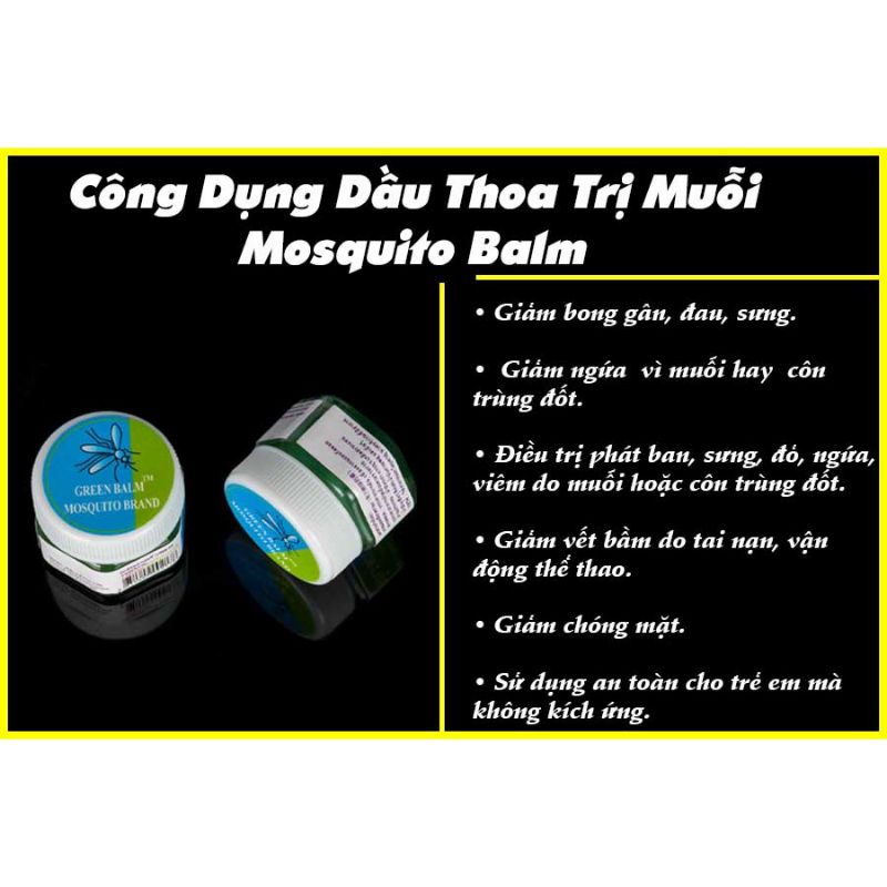 Cao Bôi Mũi Côn Trùng Đốt Thái Lan