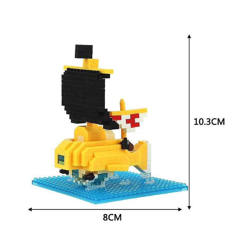 Mô Hình Lắp Ráp Thuyền Hải Tặc Oce Piece l Lego Tàu Cướp Biển l Đồ Chơi Xếp Hình Oce Piece