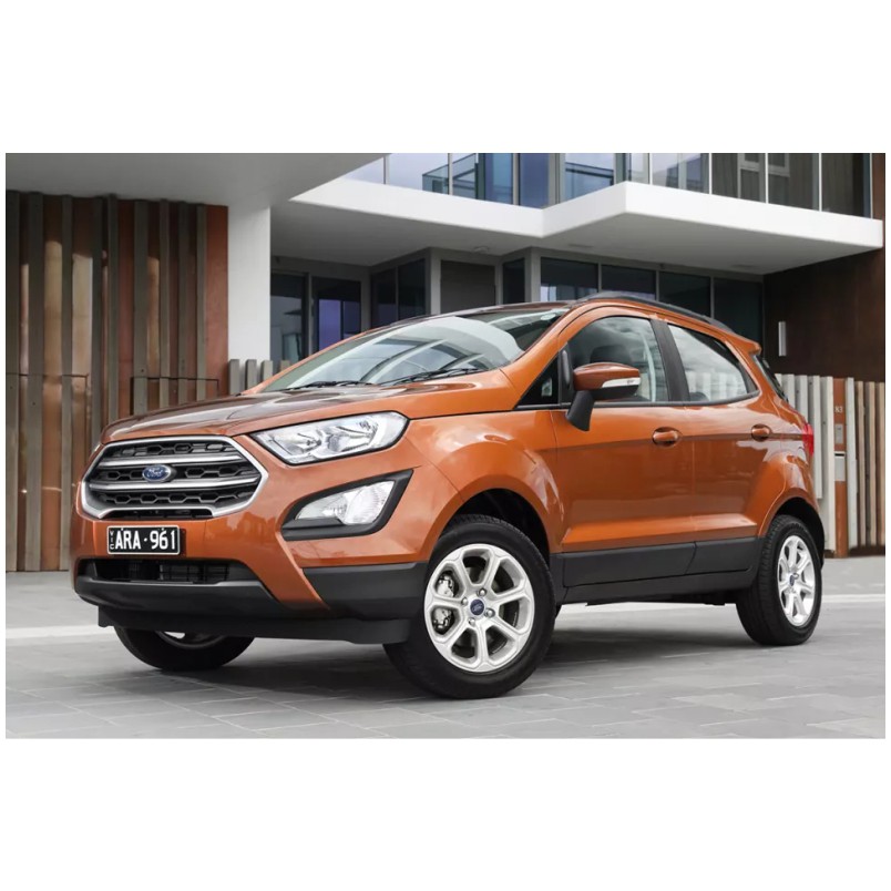 Logo chụp mâm bánh xe ô tô (1 cái logo) 54mm dùng cho Ford EcoSport, Fiesta