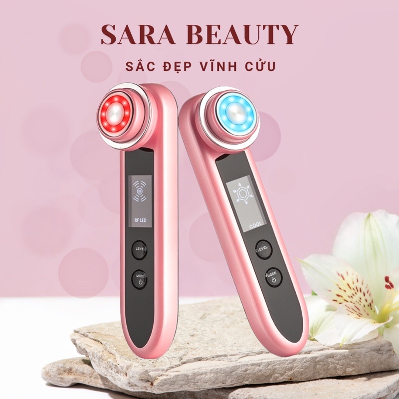 Máy Chăm Sóc Da Toàn Diện 5in1 (Làm Sạch Da+Đẩy Tinh Chất+Nâng Cơ+Tái Tạo Collage+Làm Lạnh)