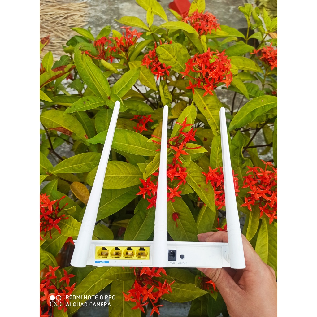 [TẶNG MGG 10K] Bộ phát Wifi 3 râu Tenda F3 không dây chuẩn tốc độ 300 Mbps, Cục kích sóng Wifi, Cục Hút Wifi- USED 95%