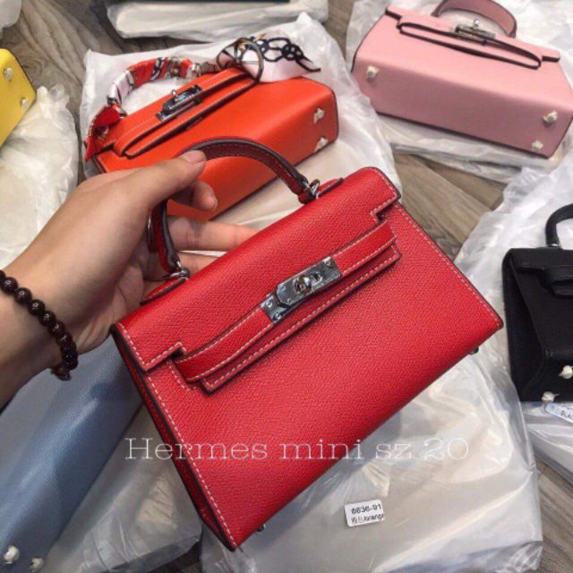 Túi HM Kelley size 20 tag bạc full hộp