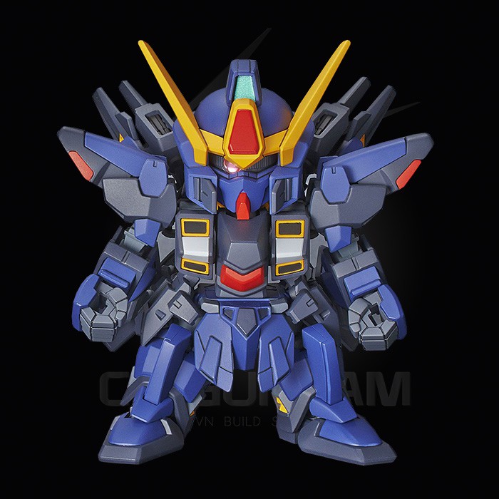 MÔ HÌNH LẮP RÁP SD SISQUIEDE ( TITAN COLOR) BANDAI SD Gundam Cross Silhouette