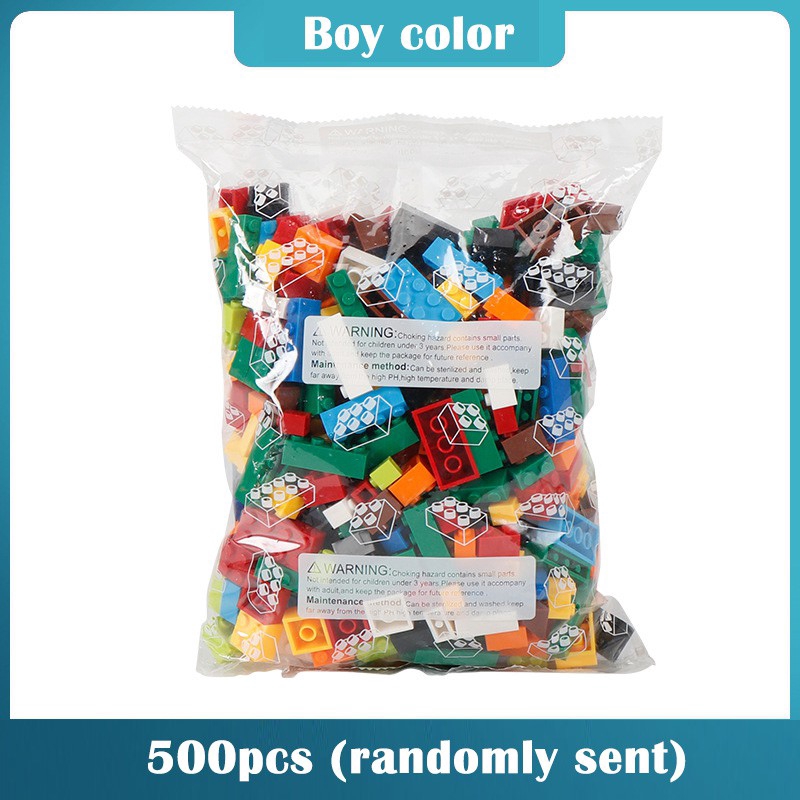 Bộ Đồ Chơi Xếp Hình Lego 500 Chi Tiết Cho Bé