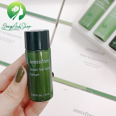 Tinh Chất Dưỡng Trà Xanh Innisfree The Green Tea Seed Serum 15ml (tách set no box)