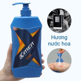 Sữa tắm xmen fire chai 650g