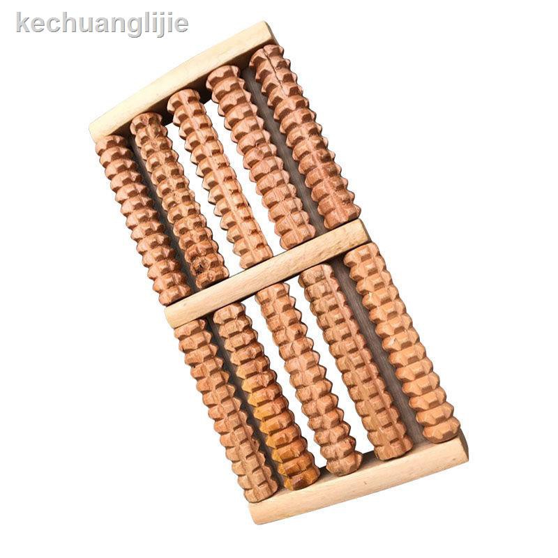 Dụng Cụ Lăn Mát Xa Chân Bằng Gỗ 5.8