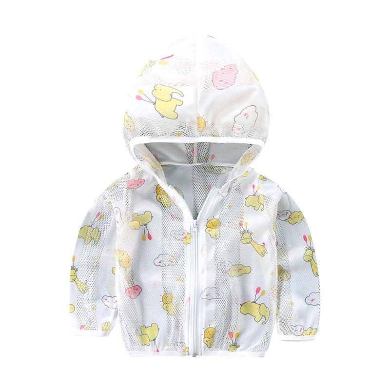 Áo Khoác Chống Nắng Siêu Nhẹ Thoáng Khí Thời Trang Mùa Hè Hàng Mới Dành Cho Trẻ Em