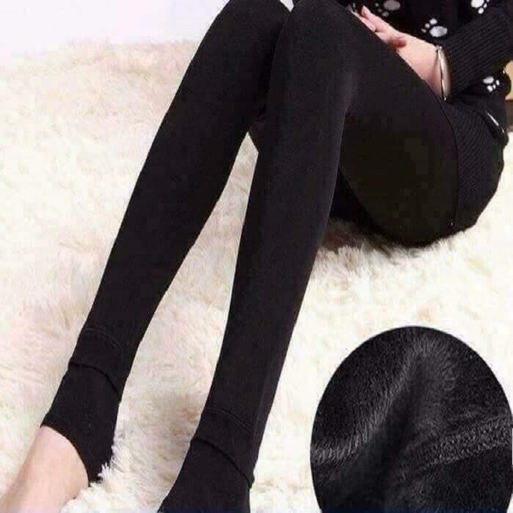 [XẢ KHO+FREE SHIP] Quần legging lót lông QUẢNG CHÂU siêu mềm, siêu ấm