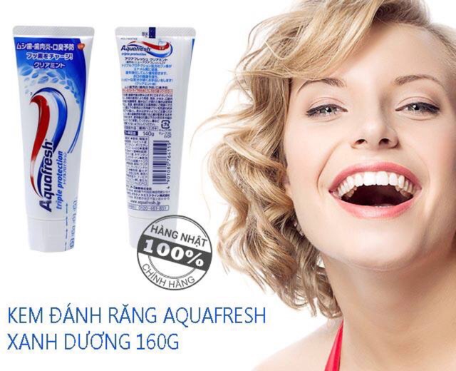 Kem Đánh Răng AQUAFRESH Nhật - 140g