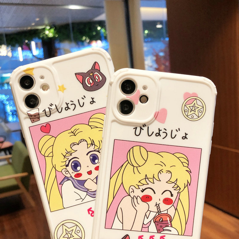 SAILOR MOON Ốp Lưng Bảo Vệ Camera Cho Vivo S1 Y11 Y12I Y12 Y15 Y17 Y19 Y65 Y71 Y91C Y1S Y91 Y91I Y95 V5S V5 Lite V5 Plus V9 Youth Z1 Pro