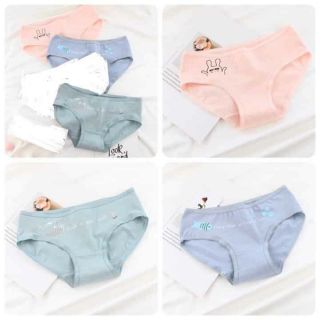Sét 5 quần lót cotton siêu cute 😍