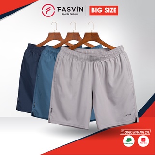 Quần Đùi Nam BIG SIZE FASVIN Từ 80 Đến 120KG Vải Gió Đẹp Mềm Mại Chất Lượng Hàng Nhà Máy D22173.SG