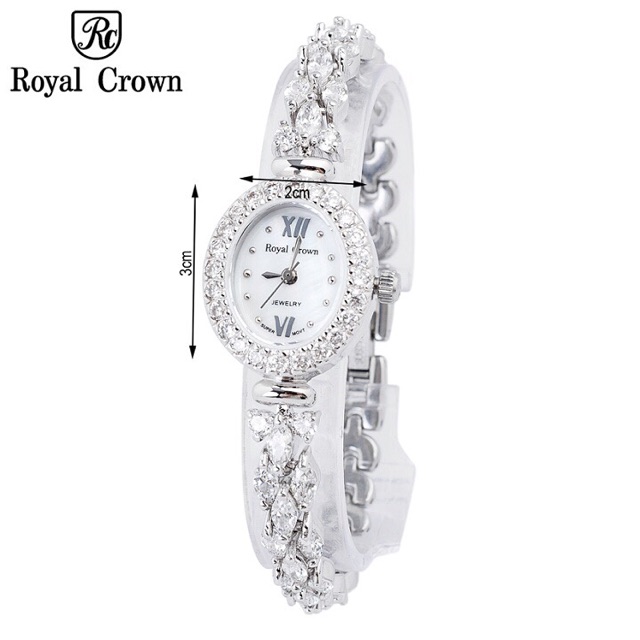 Đồng hồ nữ chính hãng Royal Crown 1516 Jewelry Watch (B12)