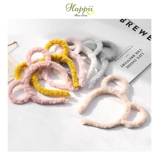 Cài tóc bờm tóc lông hình tai gấu tai thỏ dễ thương xinh xắn