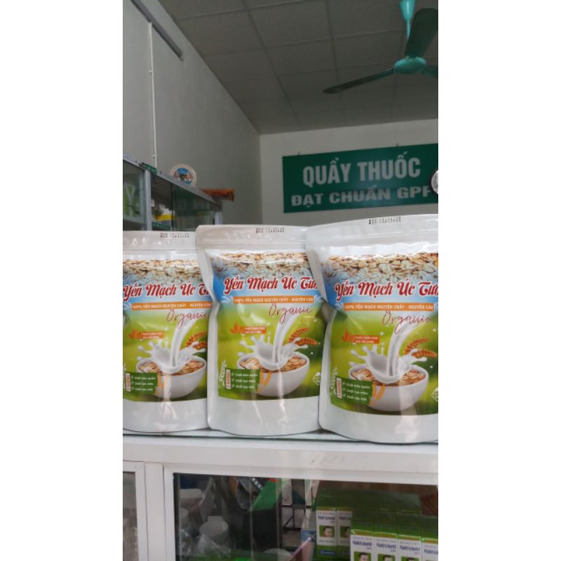 Yến mạch úc tươi giảm cân date mới nhất gói trắng | BigBuy360 - bigbuy360.vn