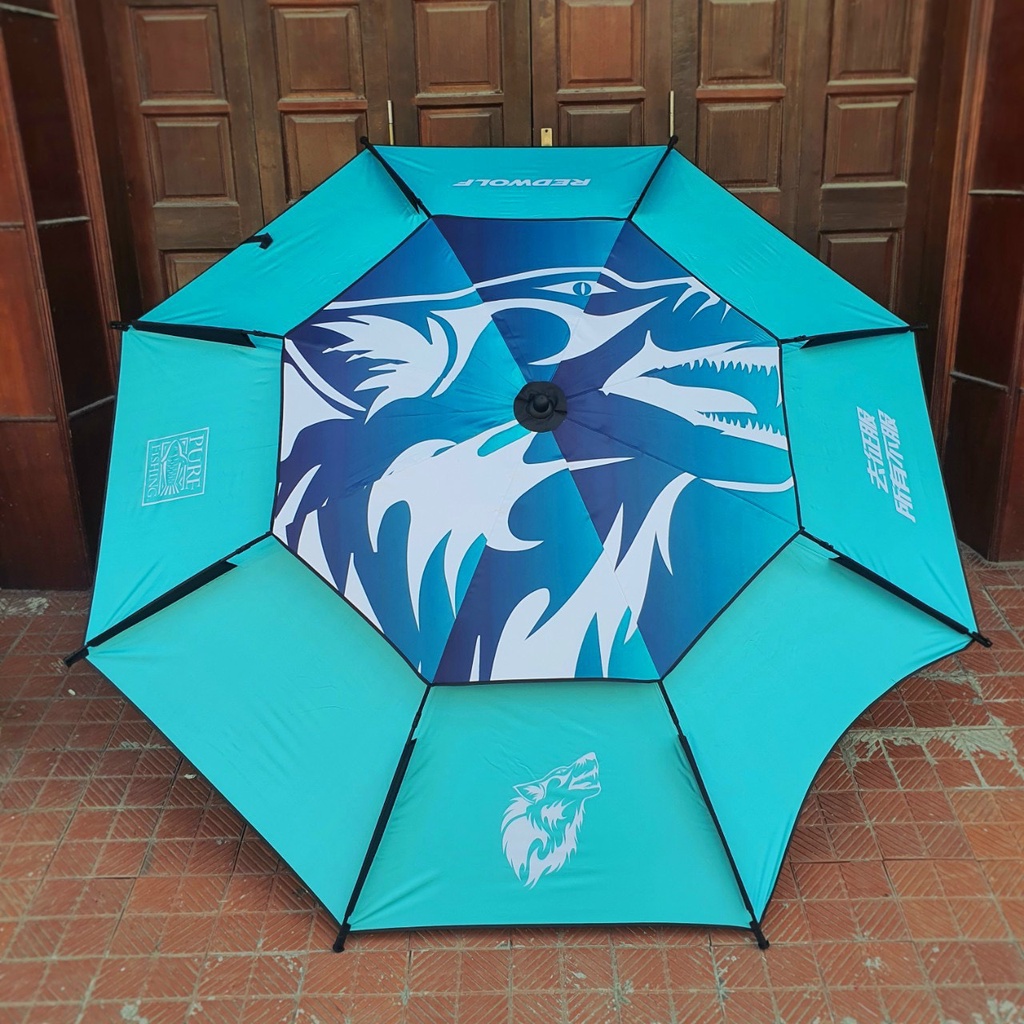Ô câu cá Redwolf Lam Ngọc, Ô Dù Dã Ngoại Cao Cấp, Kháng nước, ánh sáng, Tia UV tuyệt đối 100%
