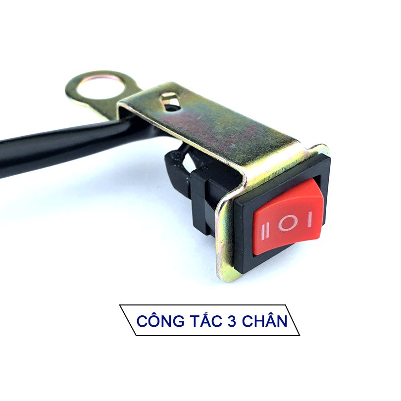 Công Tắc 3 Chân Cos Pha Có Pat Chân Gương