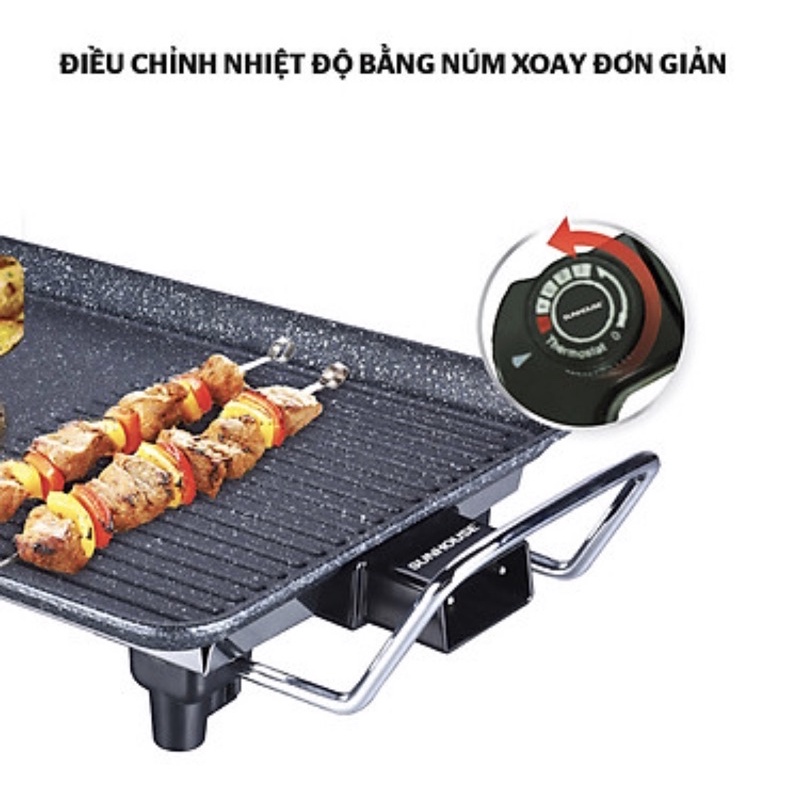 Bếp Nướng Điện Sunhouse SHD4607 (1500W) - Hàng chính hãng-New