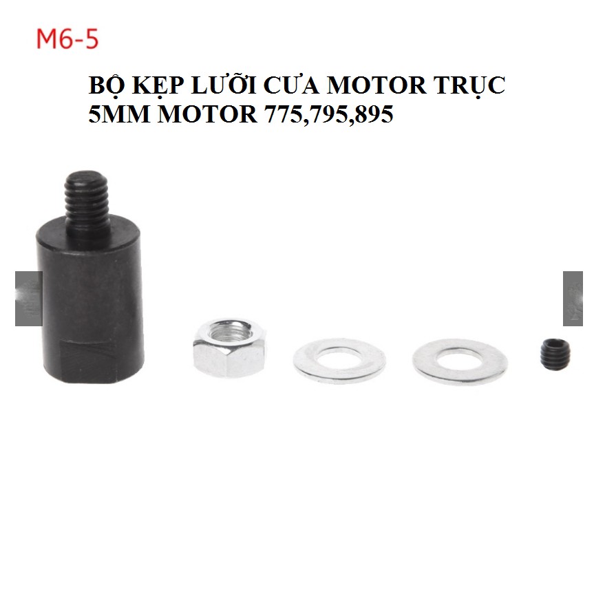 Trục Giữ Đĩa Motor - Bộ trục 5mm