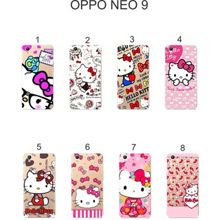 Ốp lưng Oppo Neo 9 dẻo in hình Kitty