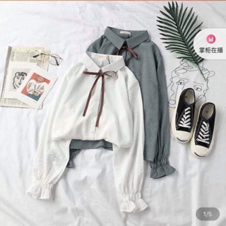 Áo sơ mi phong cách Hàn Quốc
