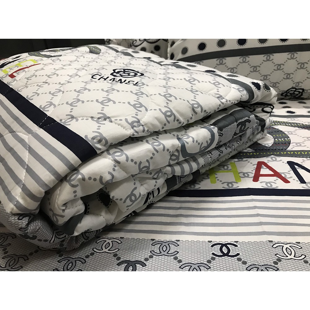 Bộ Drap Cotton Thắng Lợi có chăn 1m2