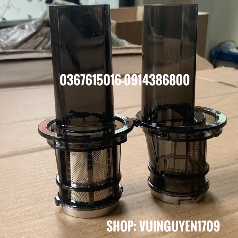 Phụ kiện Máy ép chậm Magic Eco AC-130 củ xoắn, lõi lọc, ca hai vòi