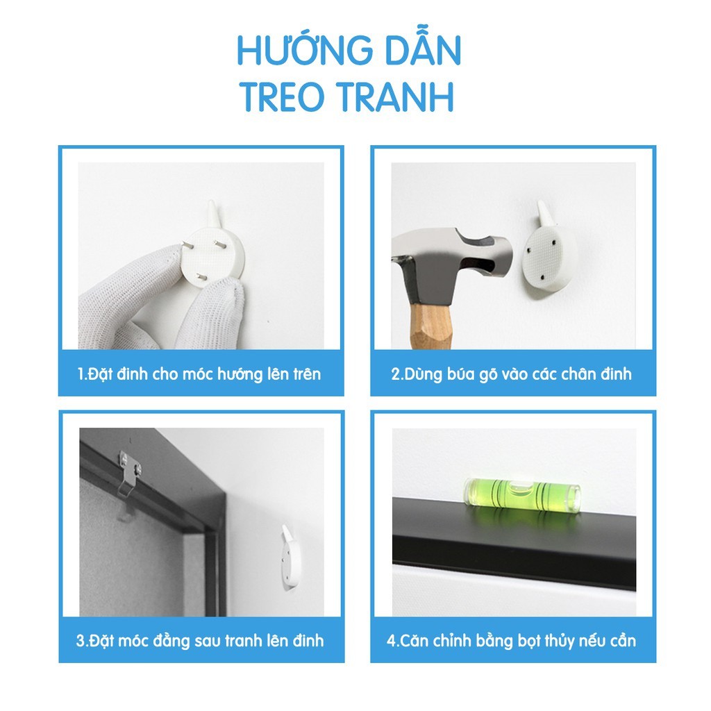 Tranh trang trí treo tường tạo động lực_(UP 121): Tâm của ta ở đâu sự nghiệp của ta ở đó